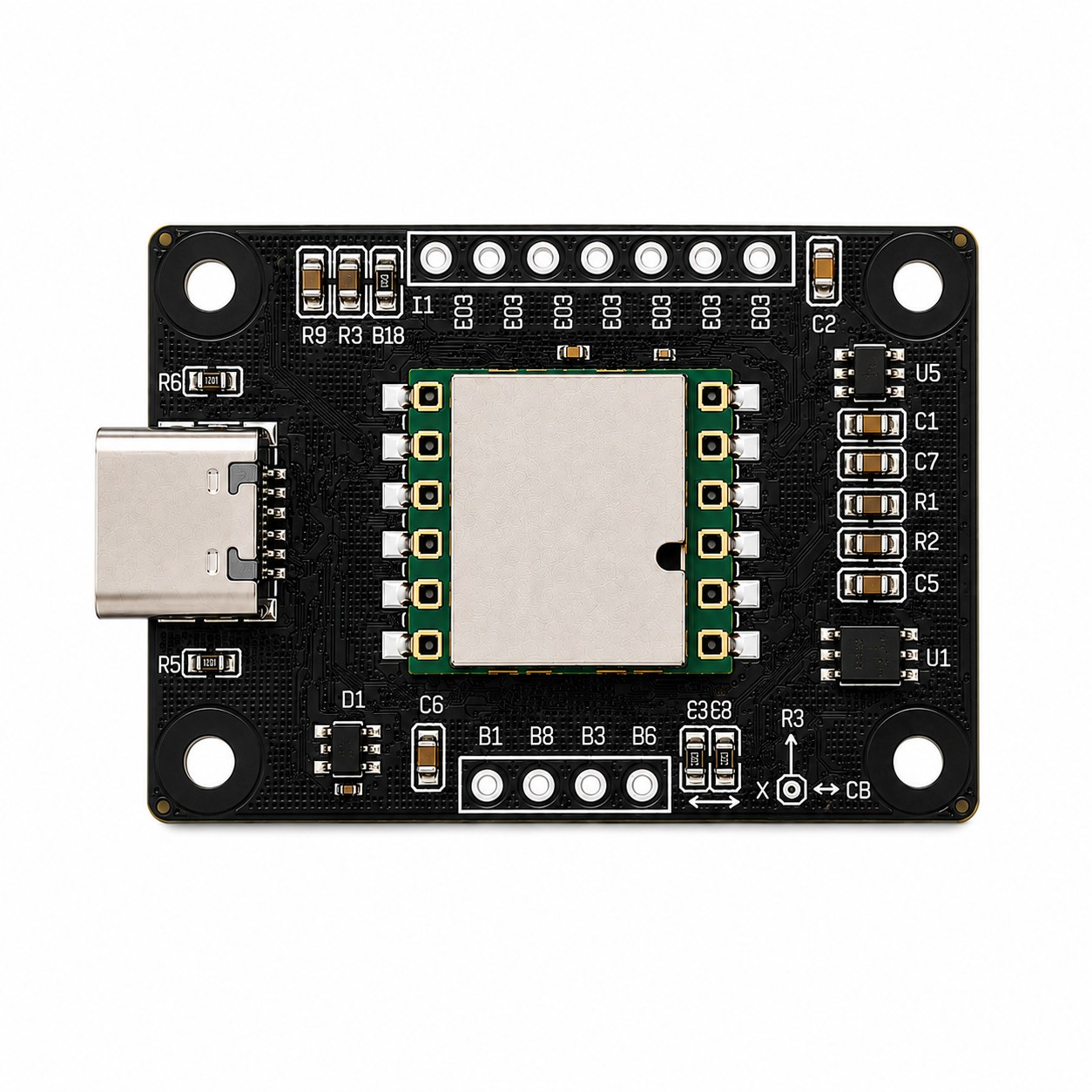 DR100 IMU module front view