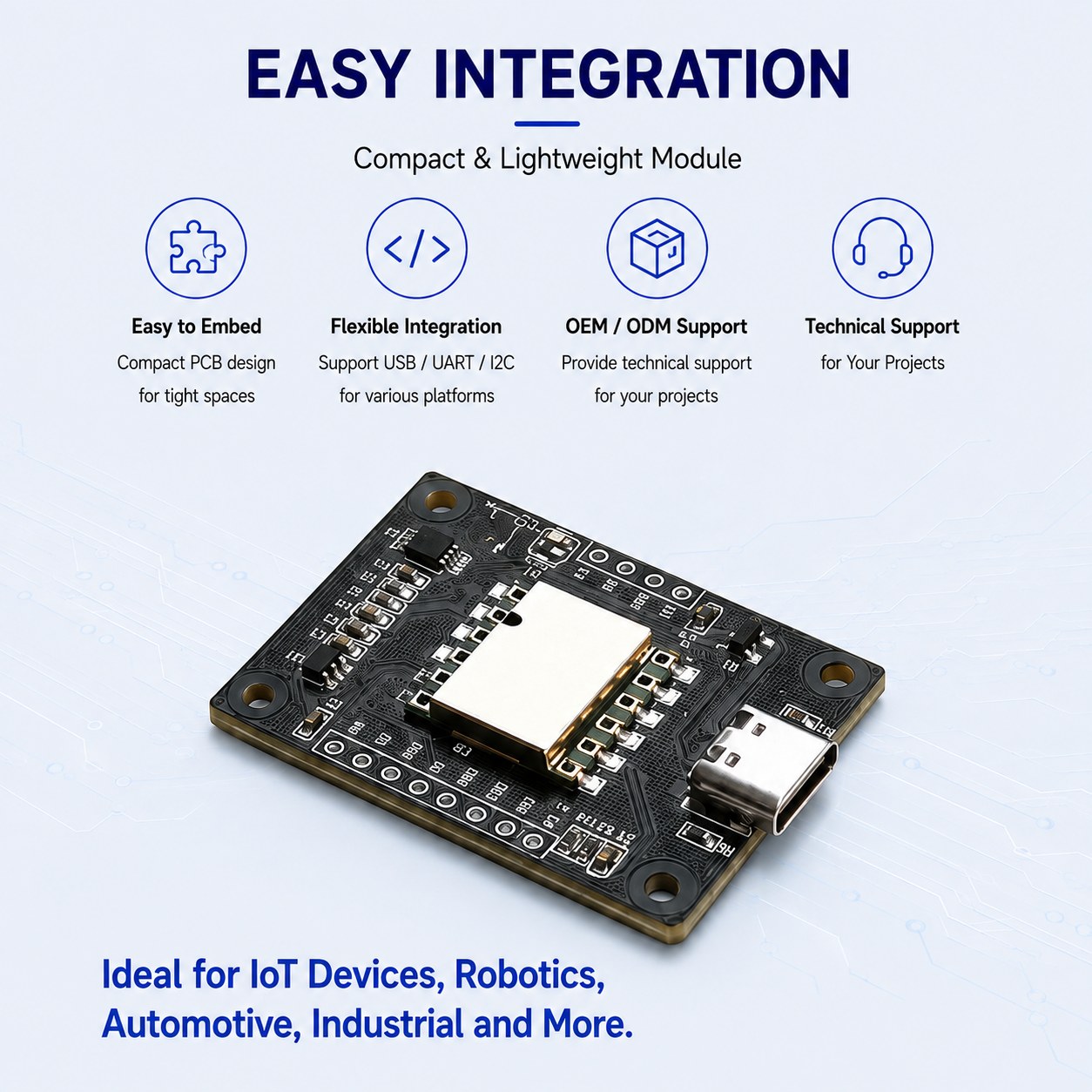 DR100 IMU integration support